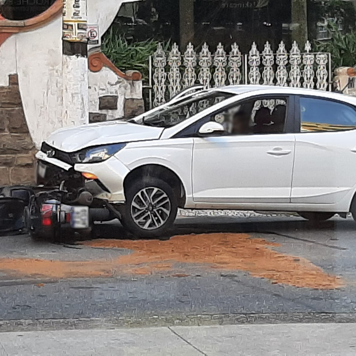Nenhum dos envolvidos no acidente ficou gravemente ferido