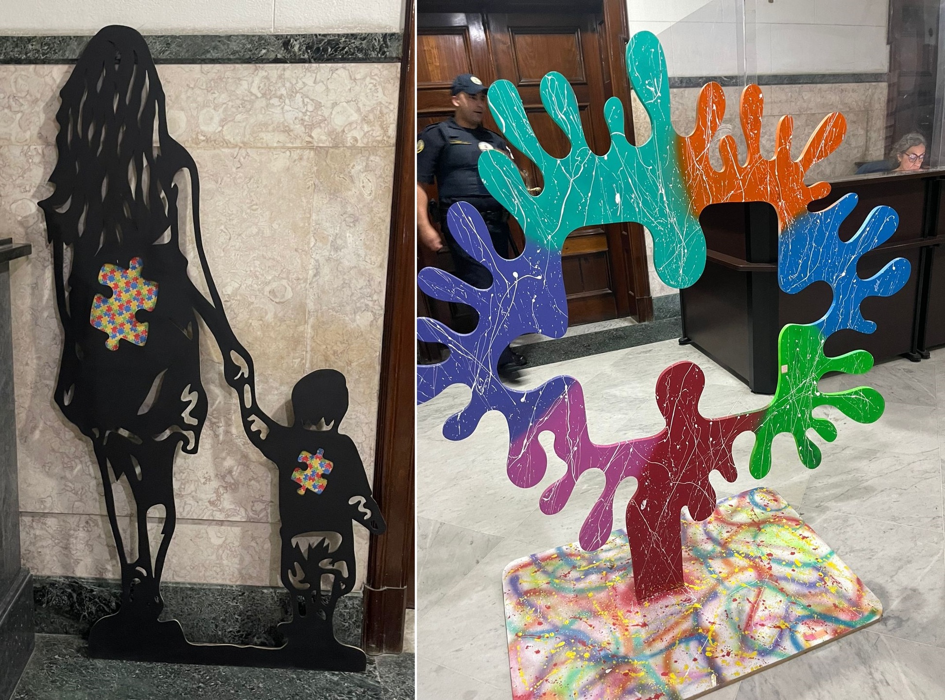 As obras de arte retratam a singularidade, autenticidade e potencialidades desses artistas e destaca a importância da valorização da diversidade e da inclusão da sociedade