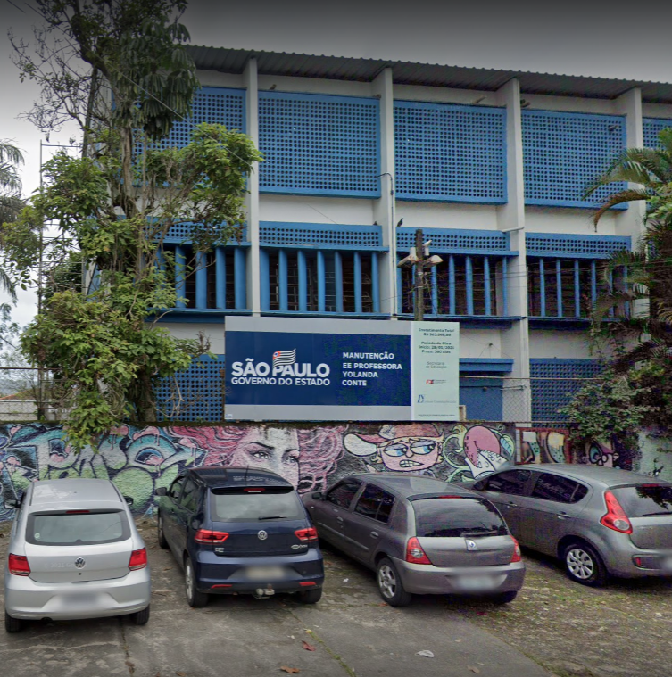 Um dos casos aconteceu na Escola Estadual Yolanda Conte, no bairro Cidade Náutica