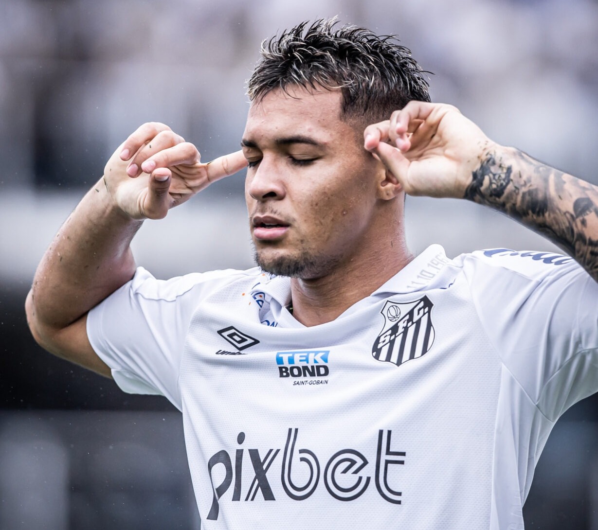 Marcos Leonardo foi eleito o brasileiro sub-20 mais promissor do mundo