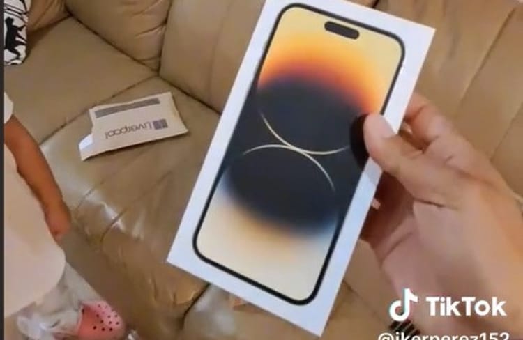 Homem recebeu iPhone 14 Max no lugar de cremes