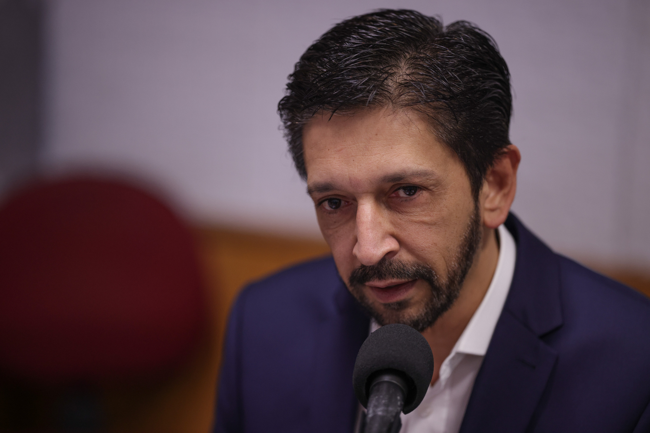 O prefeito de São Paulo, Ricardo Nunes