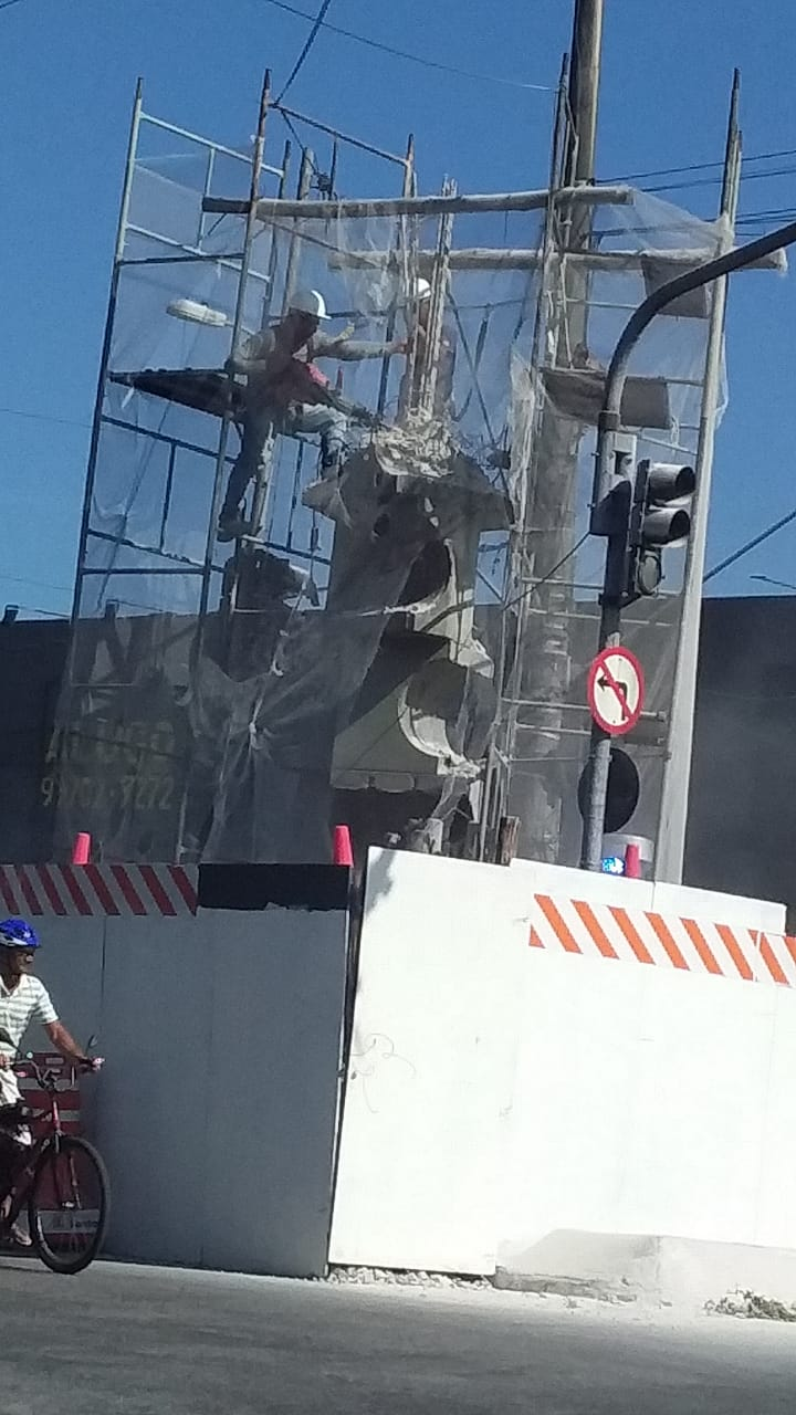 Novo monumento dos tambores