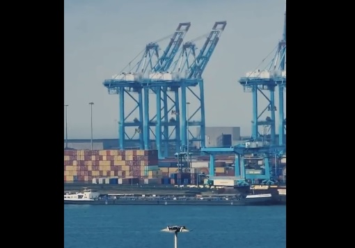 Márcio França está atualmente em Zeebrugge, na Bélgica