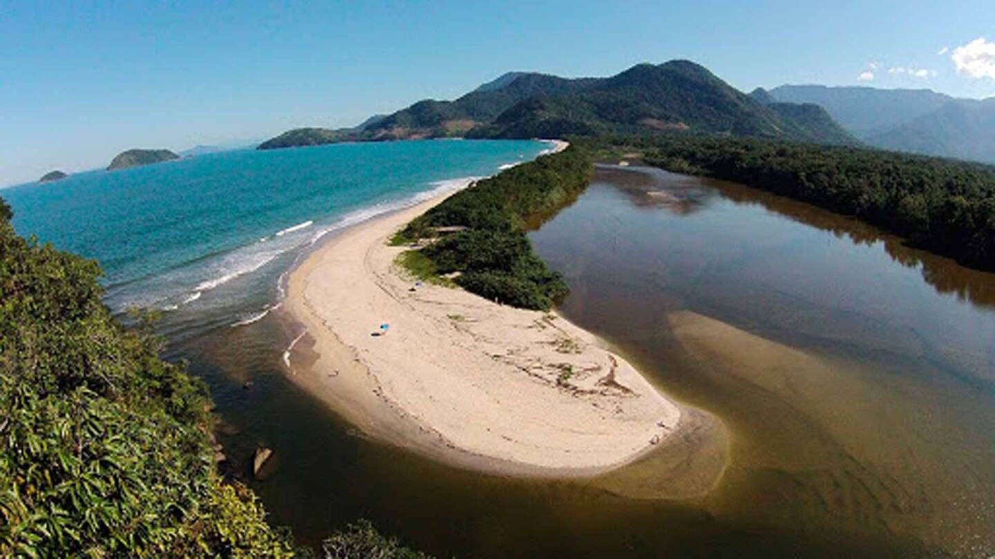 Praia do Puruba, em Ubatuba