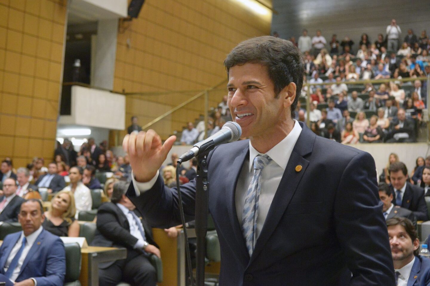 O deputado estadual Rogério Nogueira