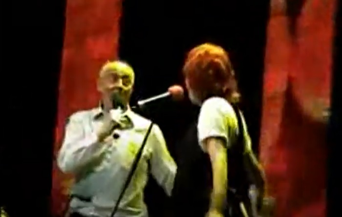 Suplicy participou de um show de Rita Lee em 2008