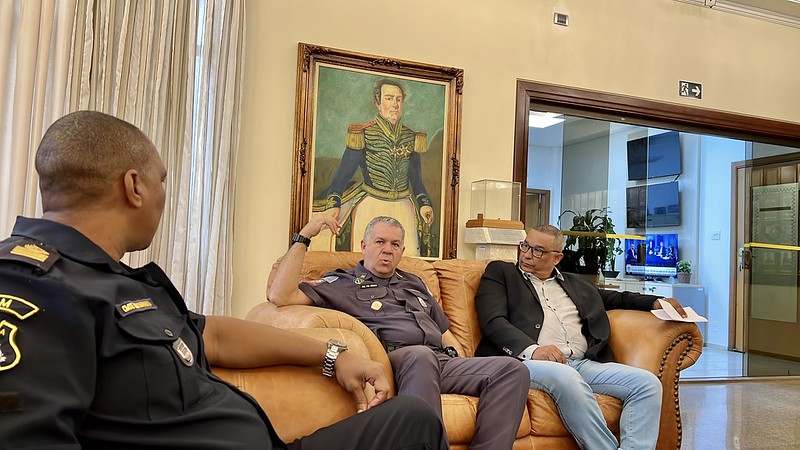 Reunião aconteceu nesta terça-feira no Comando Geral da PM de São Paulo