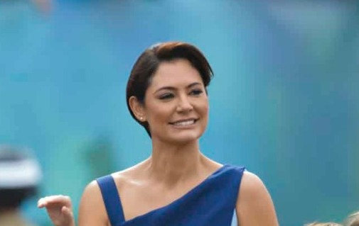 A ex-primeira dama Michelle Bolsonaro