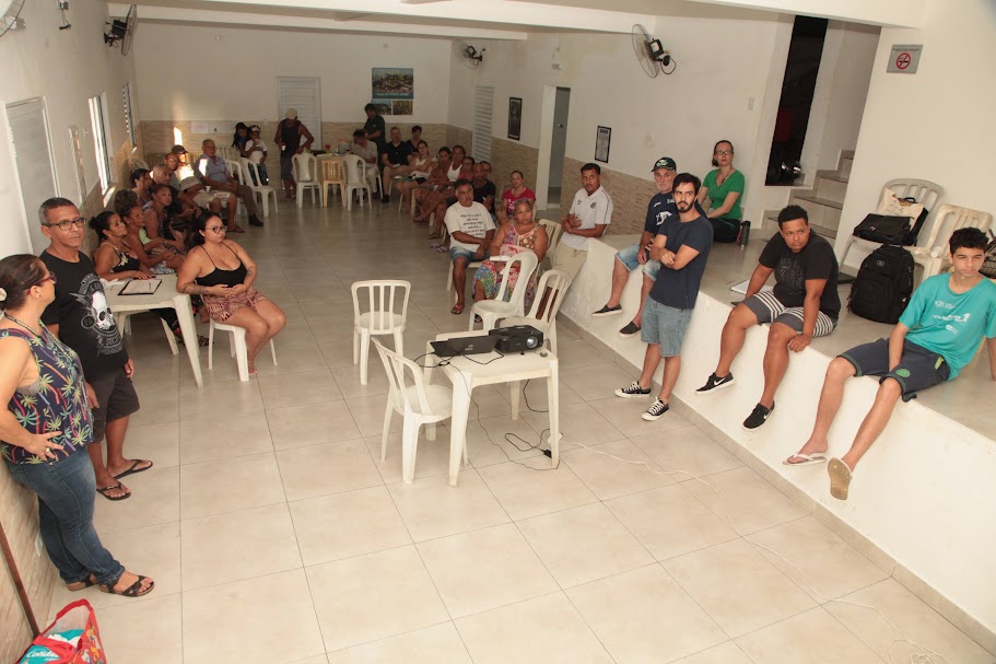 O objetivo do encontro foi dar continuidade à construção de projetos destinados às áreas de risco com vegetação nativa no morro