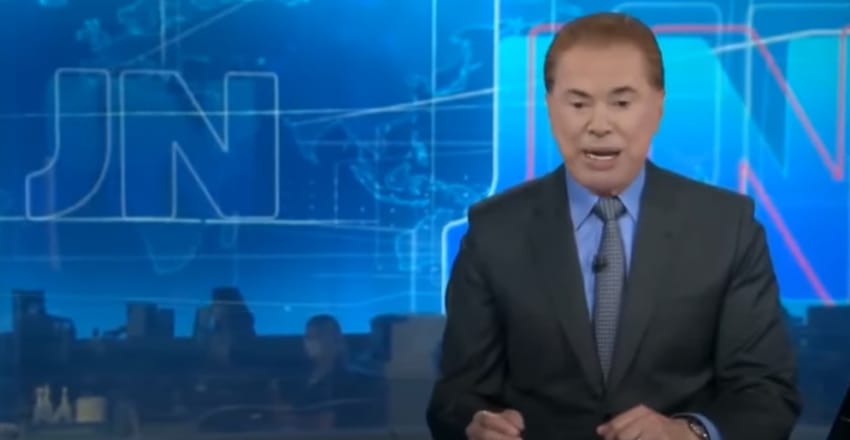 Silvio Santos apresenta o Jornal Nacional em criação da Inteligência Artificial