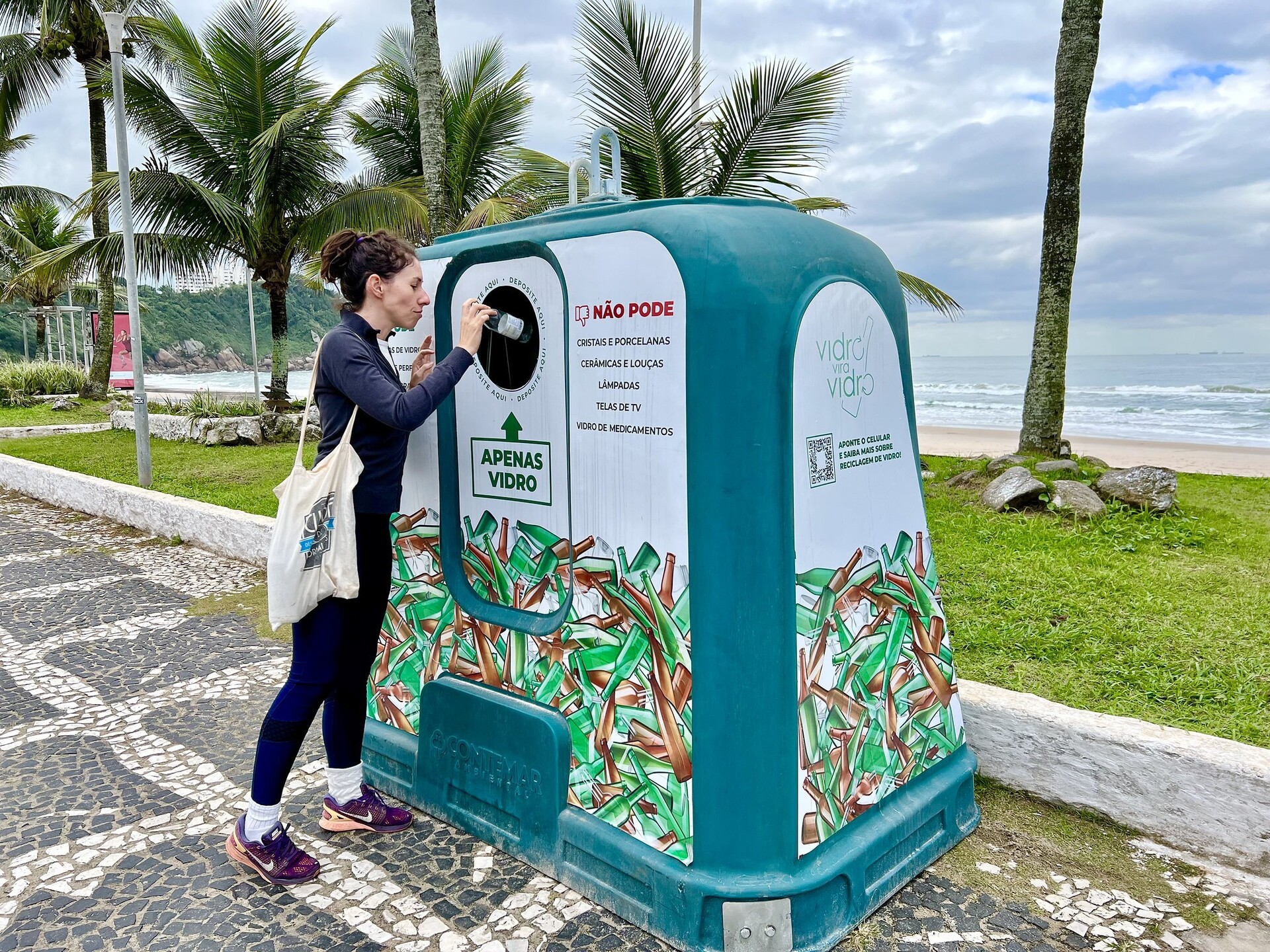 Iniciativa é uma parceria entre Prefeitura, Associação Brasileira das Indústrias de Vidro, além das empresas Massfix e Verallia