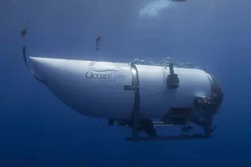 Submarino perdeu contato a 940 metros de profundidade