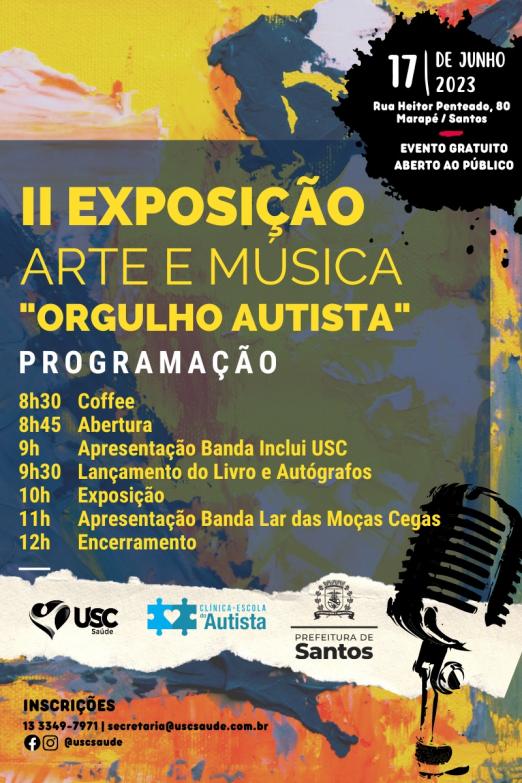 O evento é gratuito e aberto ao público