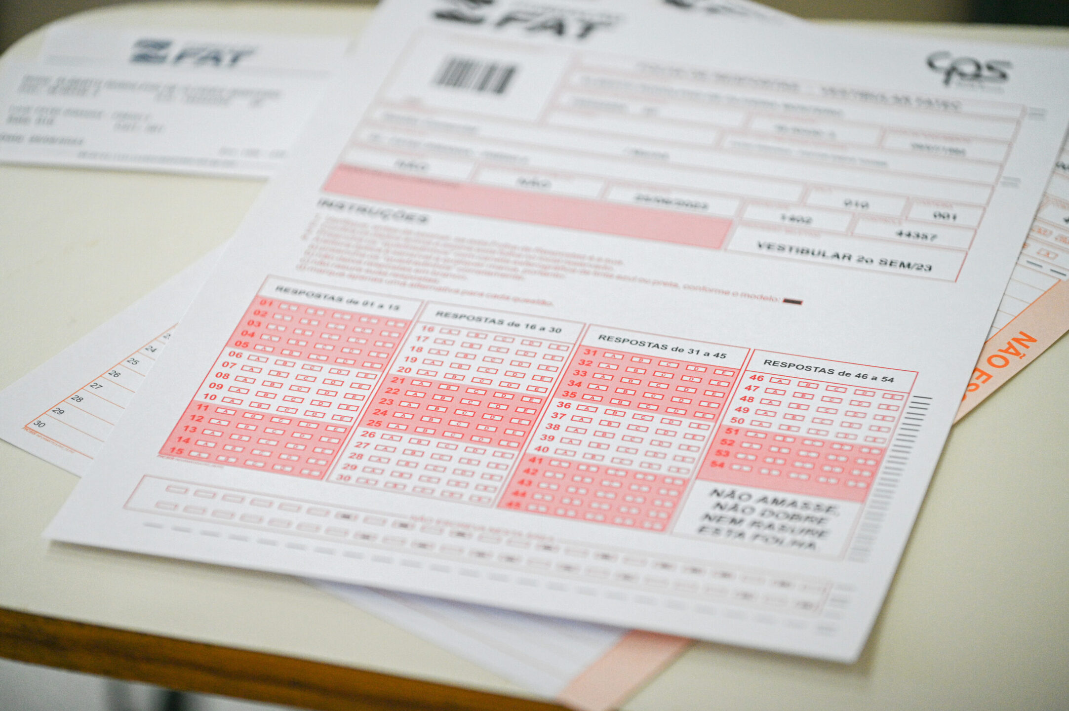 Para a classificação, serão consideradas as notas finais em ordem decrescente, de acordo com a opção de curso, período e unidade