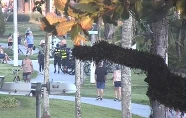 Os agentes também constataram que o acusado possui diversas passagens pela Justiça