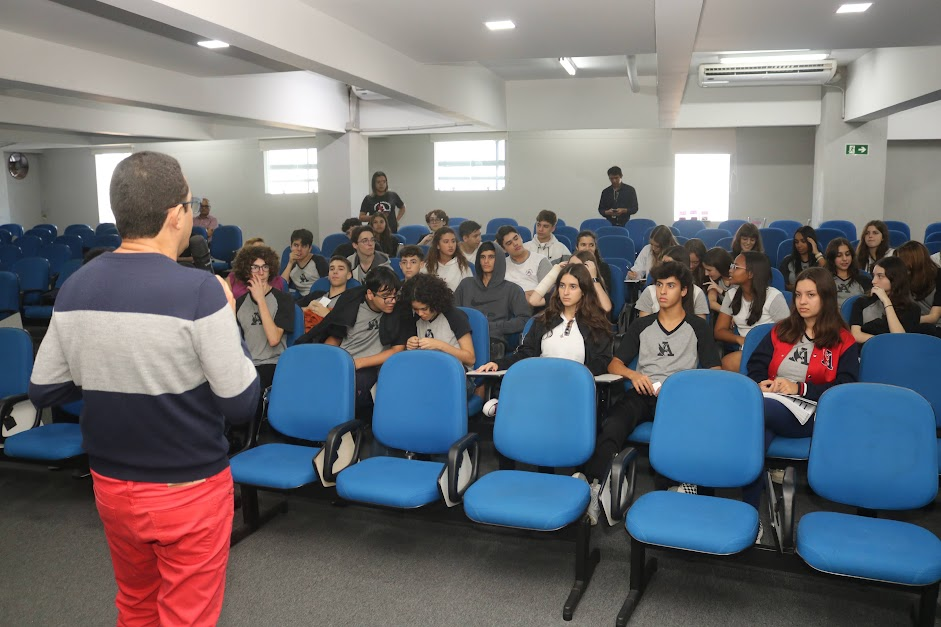 O exercício fez parte da Semana do Meio Ambiente da escola
