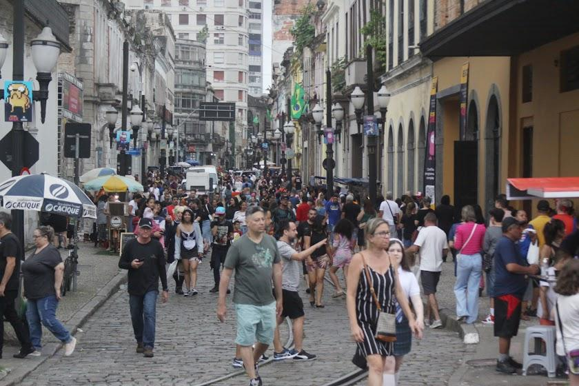 Bairro recebe inúmeros eventos da Cidade.