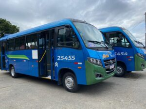 Novos ônibus