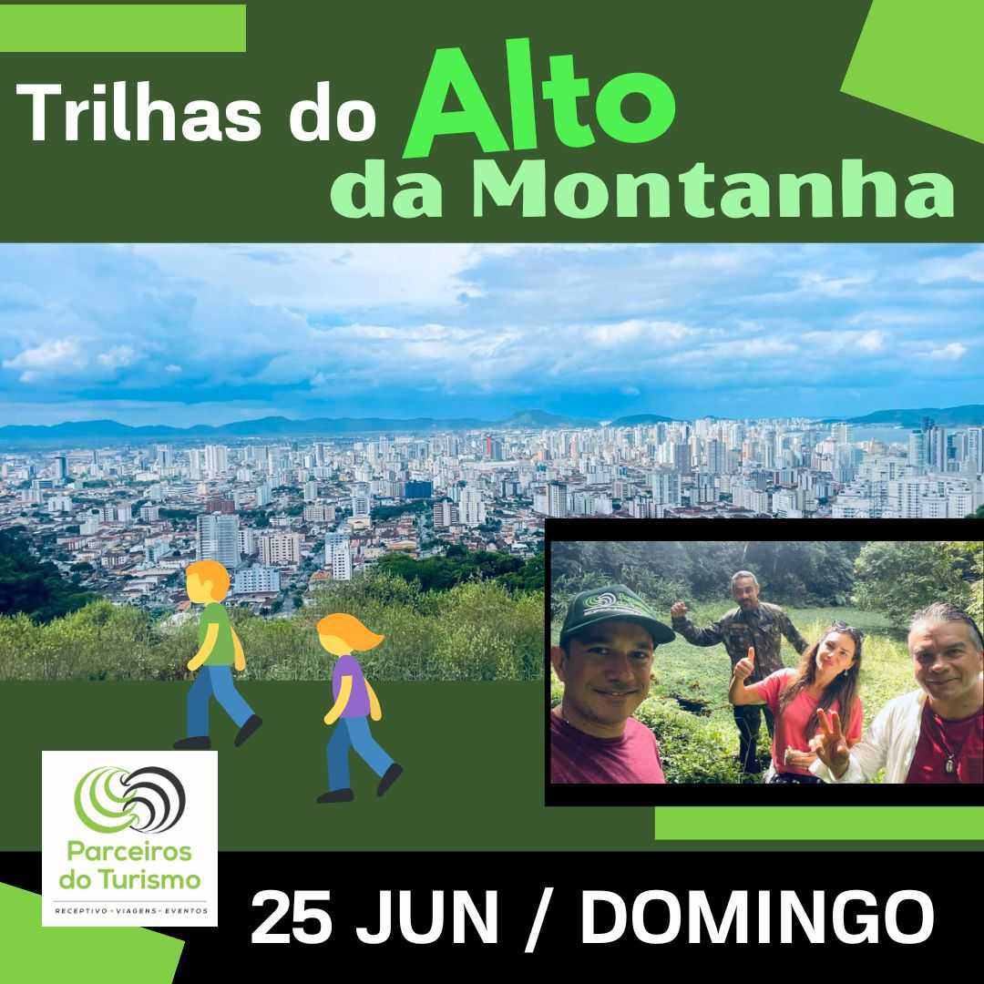 Trilhas do alto da montanha