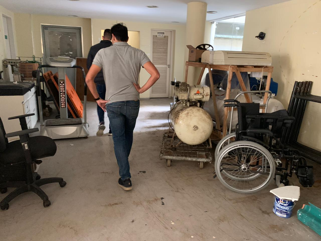 Segundo o vereador, o espaço, localizado na Rua Silva Jardim, 94, poderia receber outros equipamentos