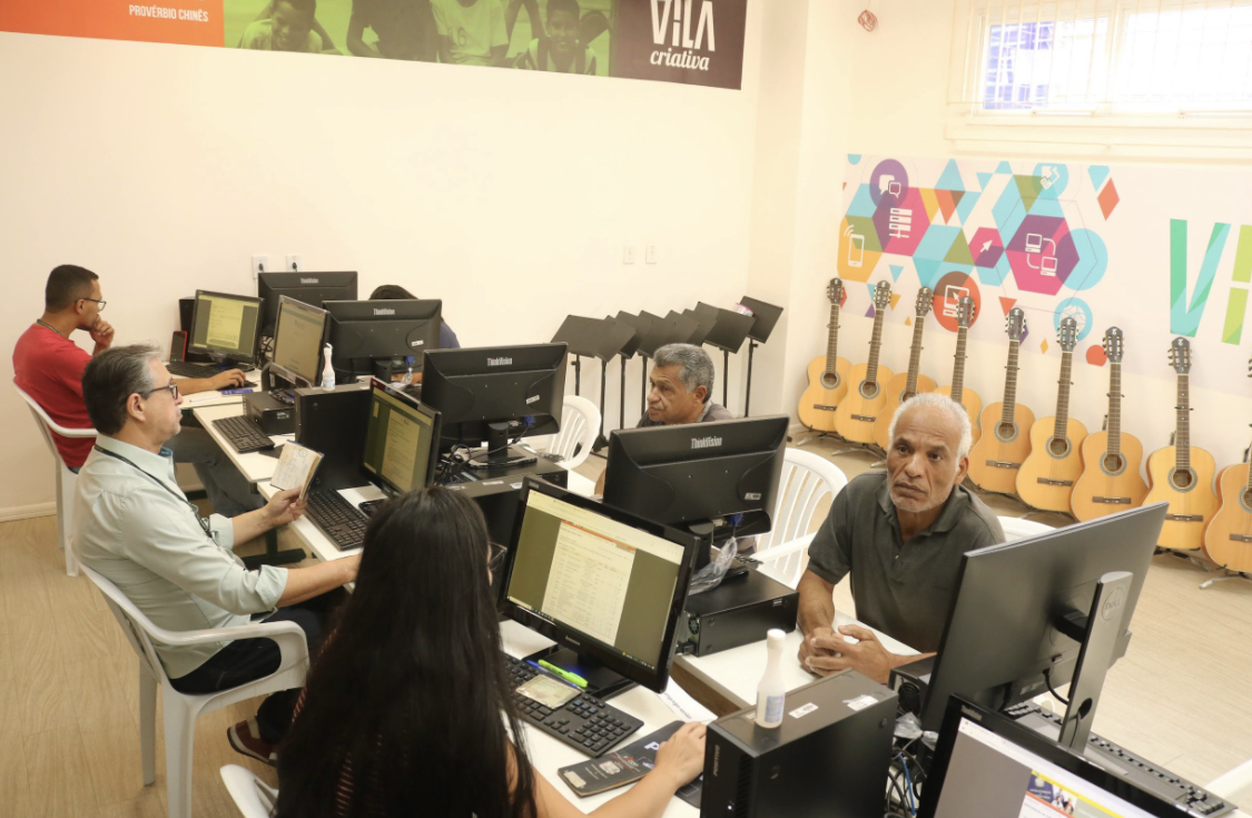 Ação aconteceu na Vila Criativa Penha nestes sábado