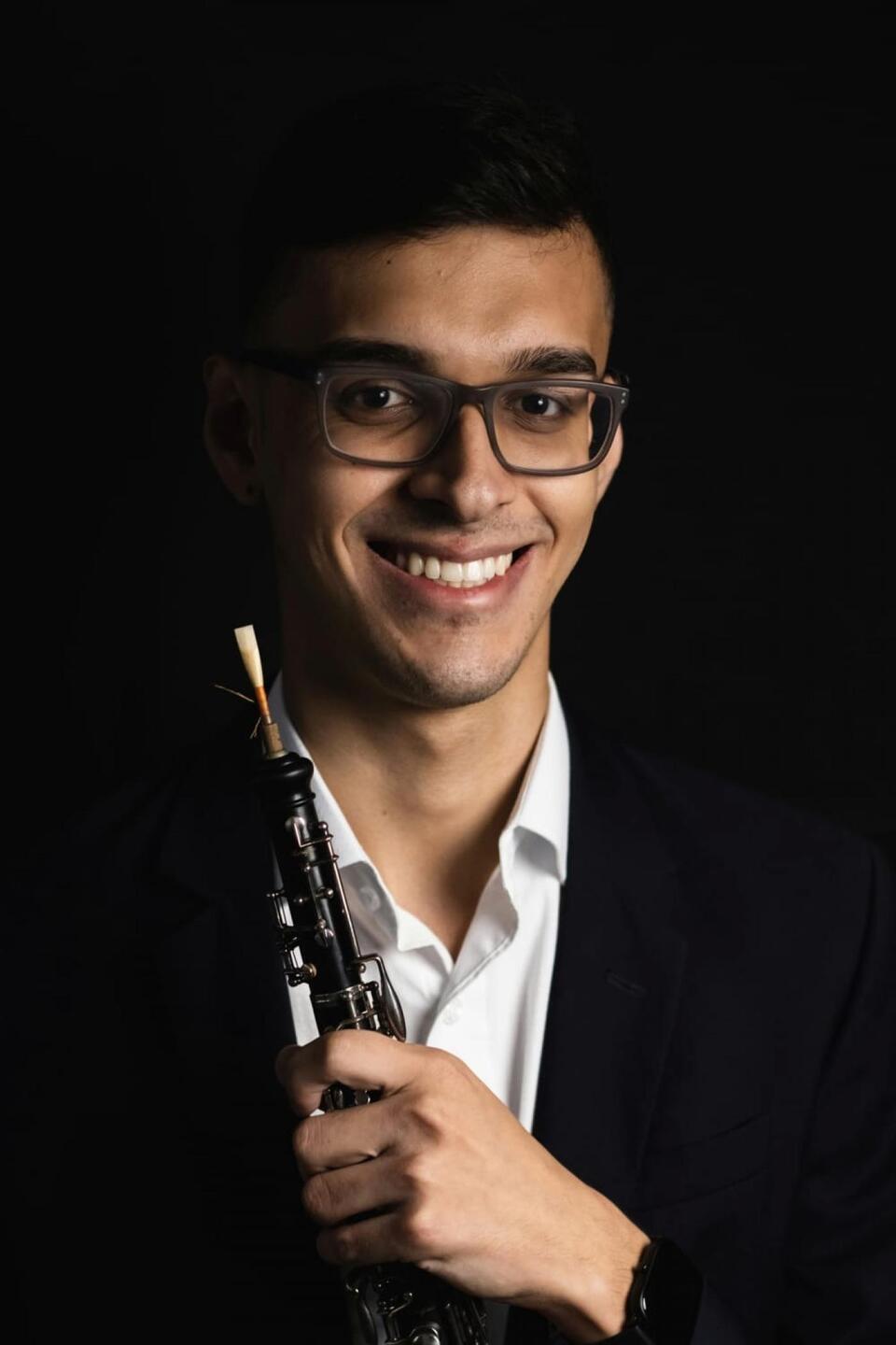 O 'Concerto para oboé', terá como solista o músico Lucas Crispim