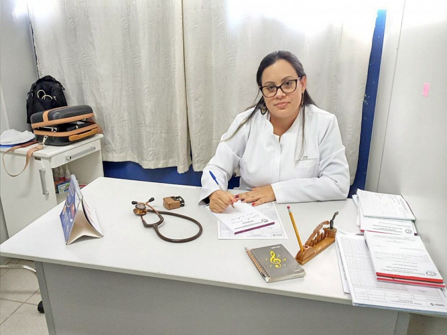 Yenny Iglesia Ochoa, de 36 anos, se formou em Cuba em 2010