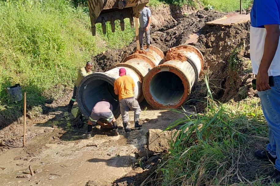 A obra tem conclusão prevista em 90 dias