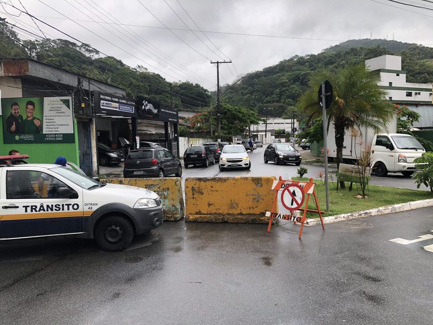 Na sexta-feira (30), haverá um desvio entre as avenidas Presidente Vargas e Santos Dumont
