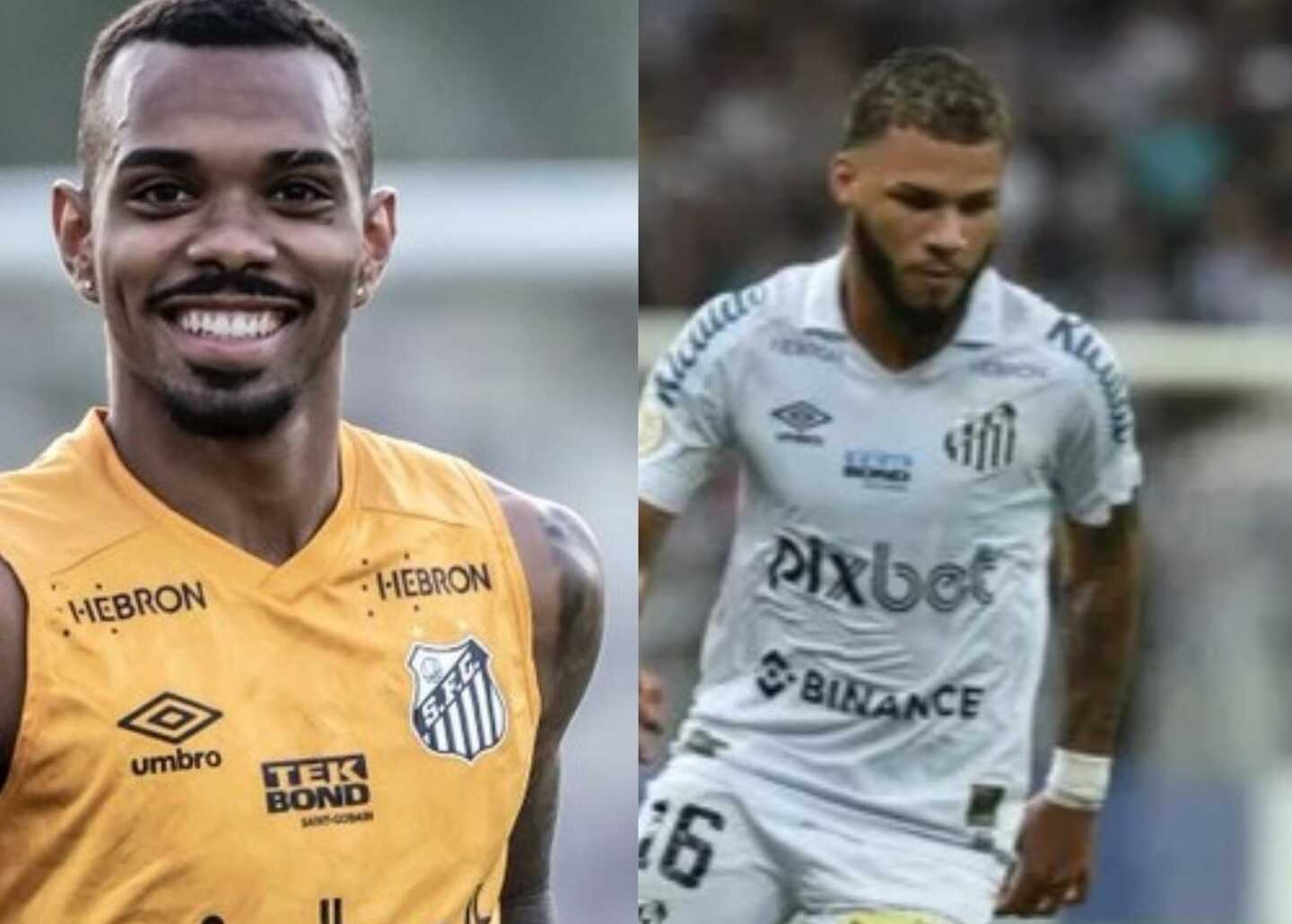 Os laterais Lucas Pires e Nathan foram multados em 50% do salário e afastados do elenco do Santos