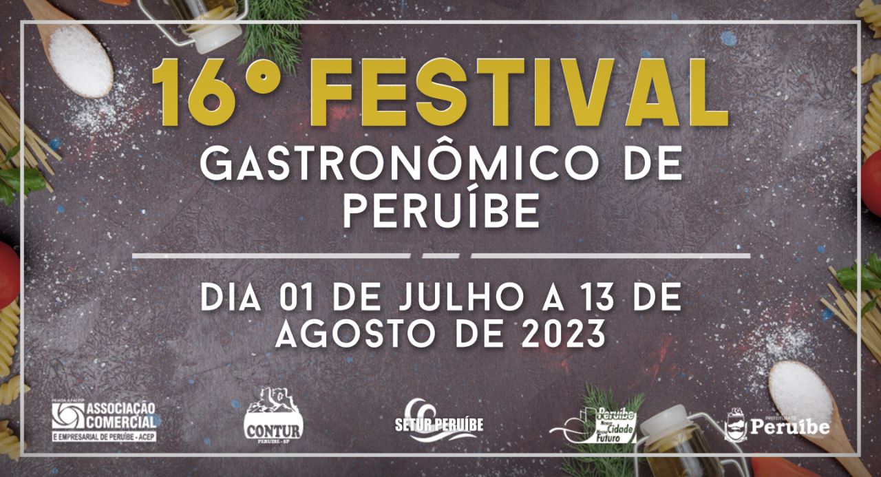 O Festival Gastronômico de Peruíbe é um evento que ocupa um lugar de destaque no calendário de eventos da cidade