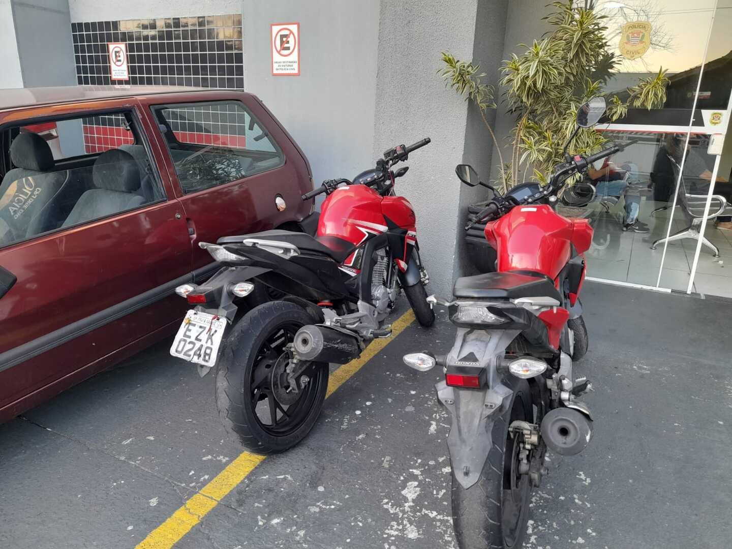 Guarda Civil de PG recupera bicicletas e motos furtadas após deter casal