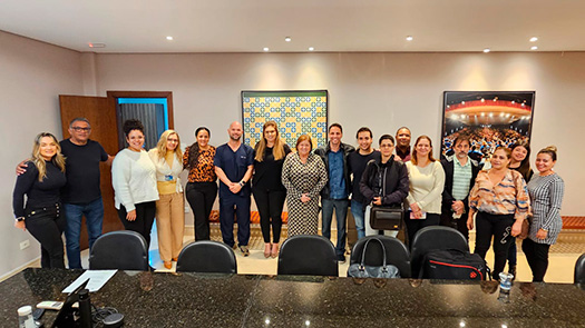 Profissionais estão em fase de adaptação e treinamento, antes de assumirem seus postos de trabalho