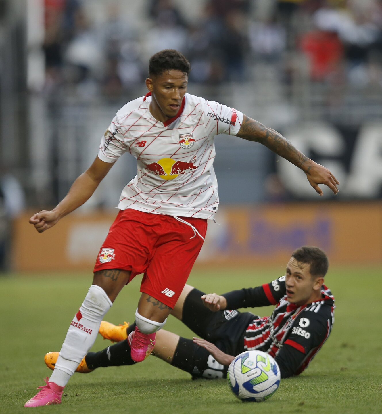 Bragantino e São Paulo empataram sem gols neste domingo