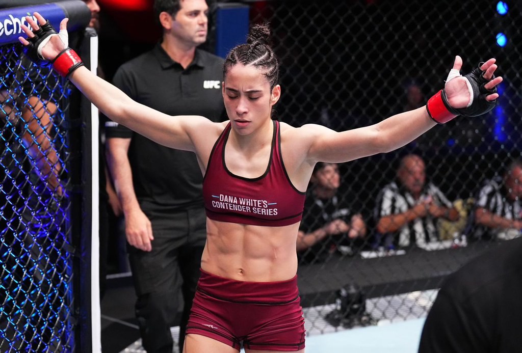 Essa foi a segunda luta da brasileira no UFC