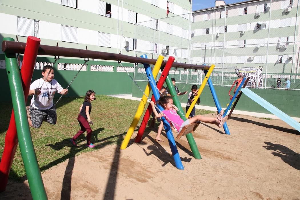 Playground também foi inaugurado na ação