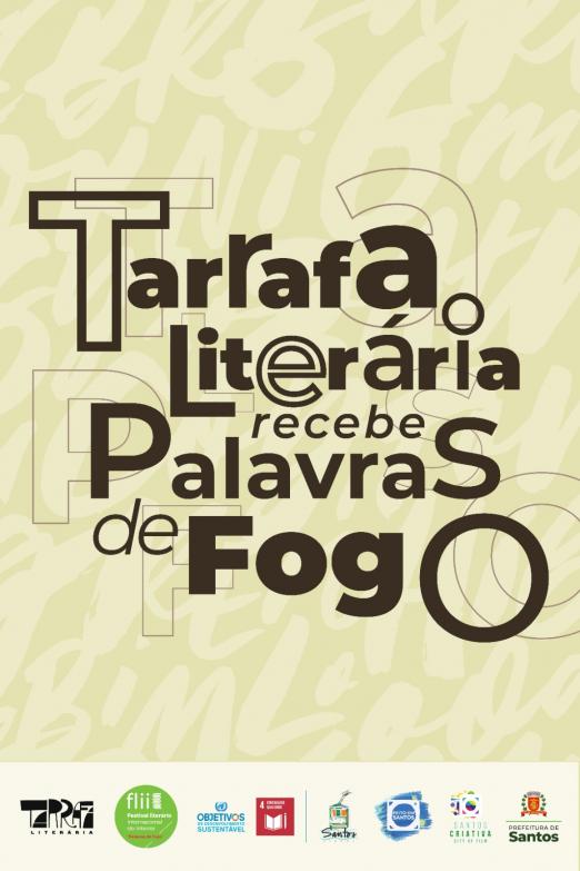 Evento 'Tarrafa Literária recebe Palavras de Fogo' acontece na próxima sexta-feira (14), a partir das 14h
