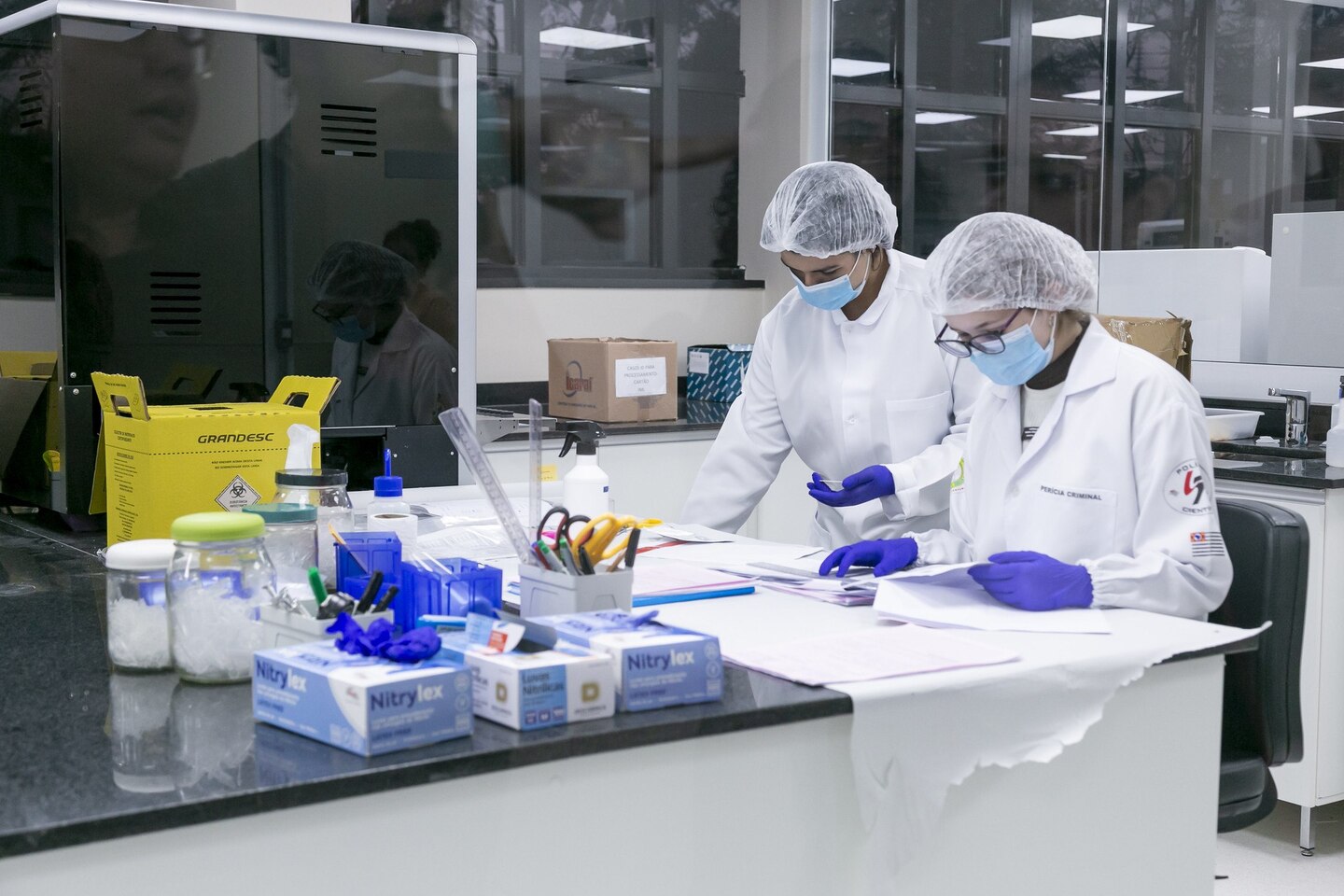 O núcleo é considerado o maior laboratório criminal de genética do país e recebeu R$ 6,2 milhões em investimentos