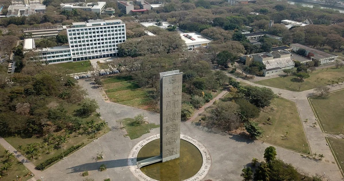 Vista aérea da USP