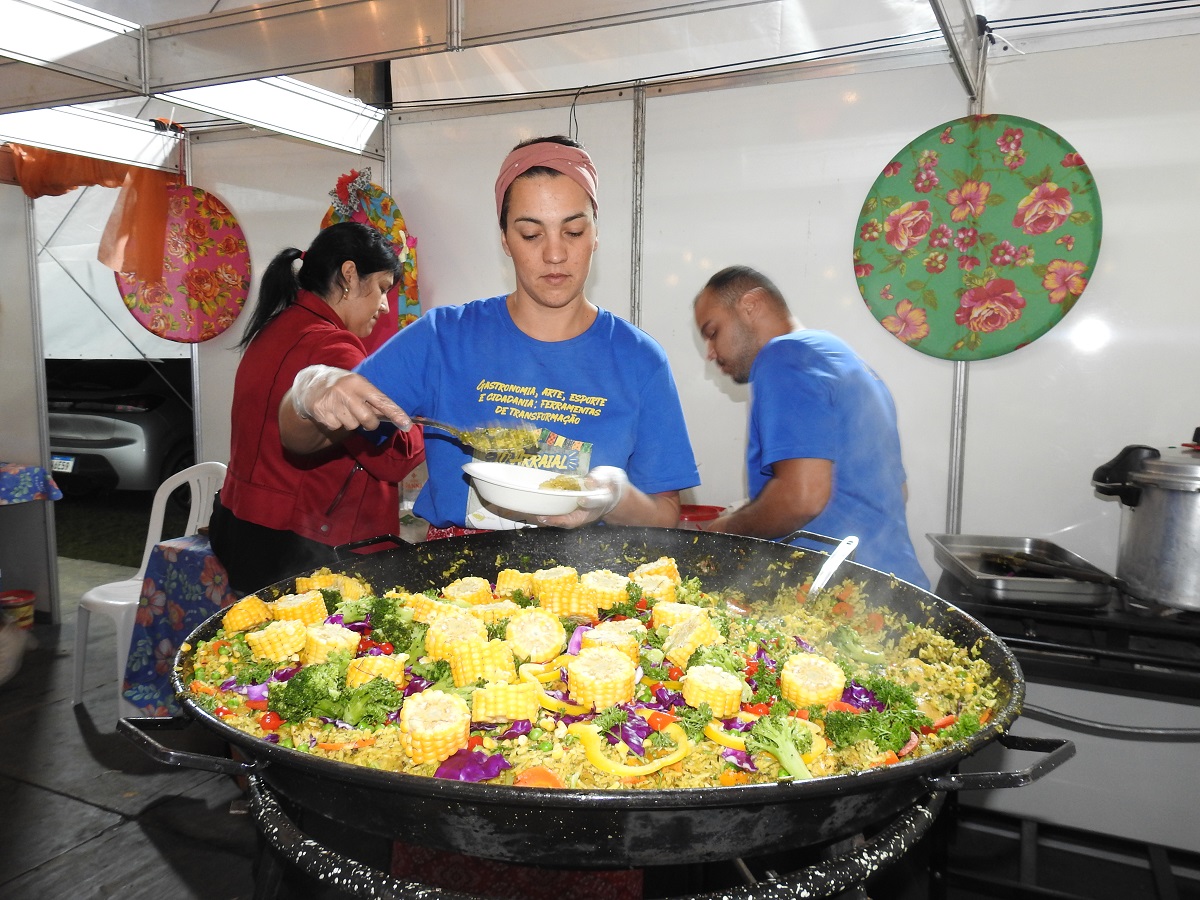 Prato servido no Arraial Gastronômico de 2022
