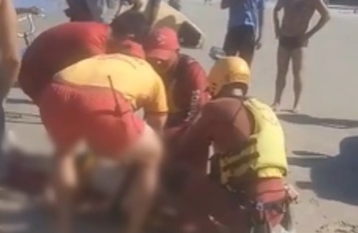 O homem, de aparentemente 65 anos, não foi identificado até o momento