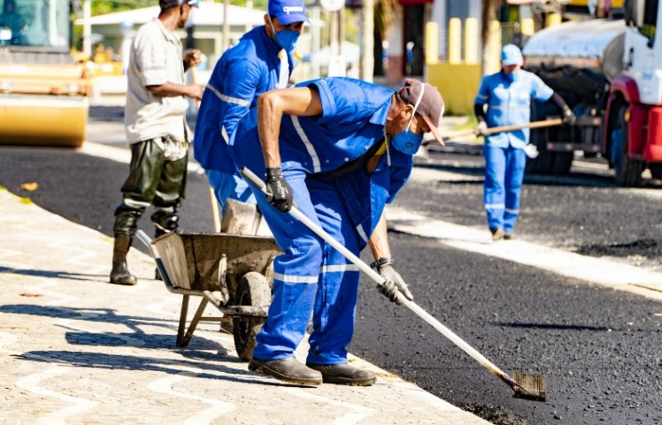 Prefeitura fará obras de recapeamento asfáltico nas ruas do Centro