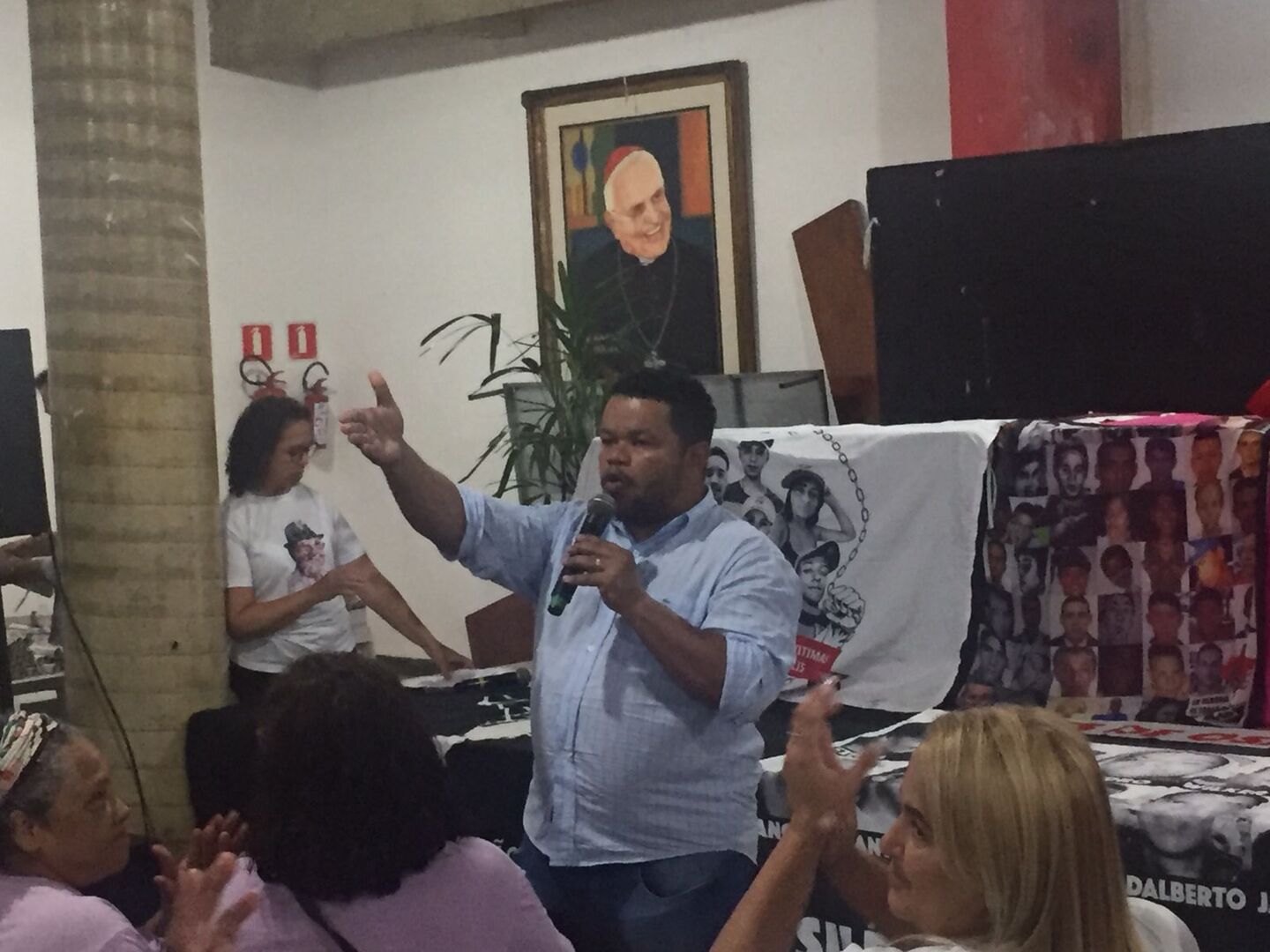 Claudio Aparecido da Silva registrou boletim de ocorrência por ameaça nesta sexta-feira