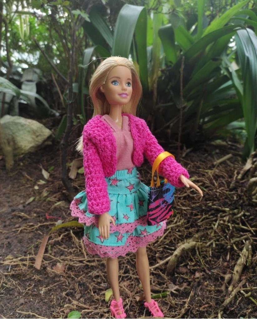 Peças são desenhadas pela estilista de bonecas Letícia dos Santos