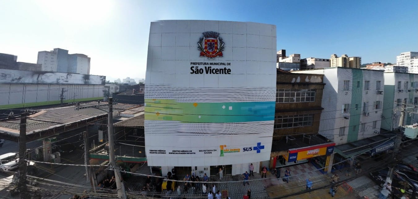 O Complexo de Especialidades Médicas de São Vicente (Cemesv) vai funcionar na Rua XV de Novembro, 176, no Centro