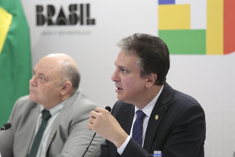 Ministro da Educação, Camilo Santana (PT)