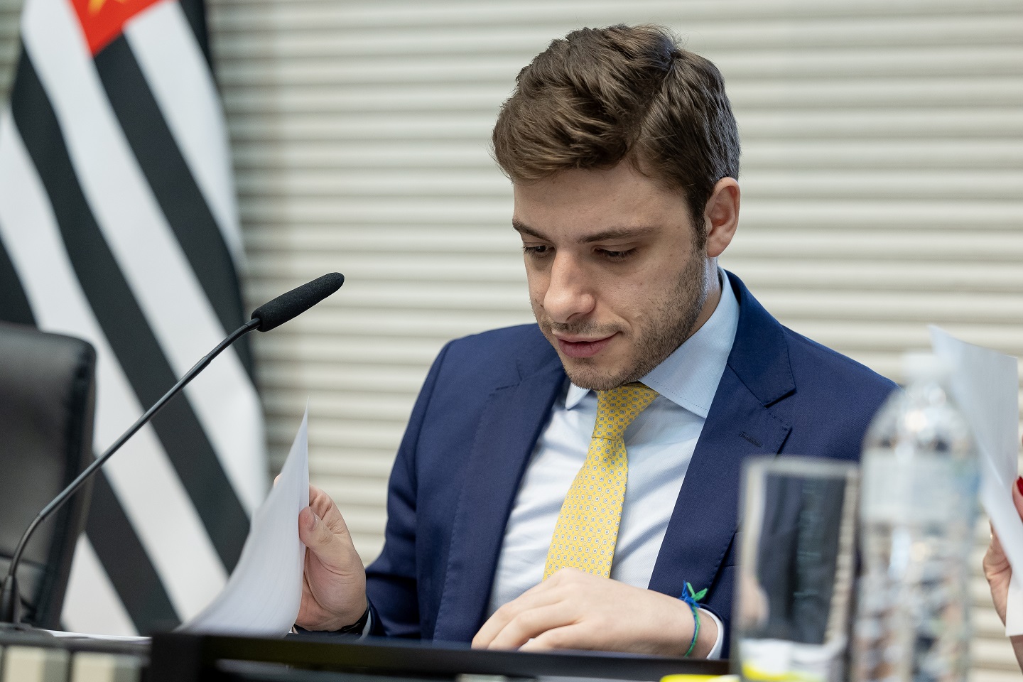 O deputado estadual Thiago Auricchio