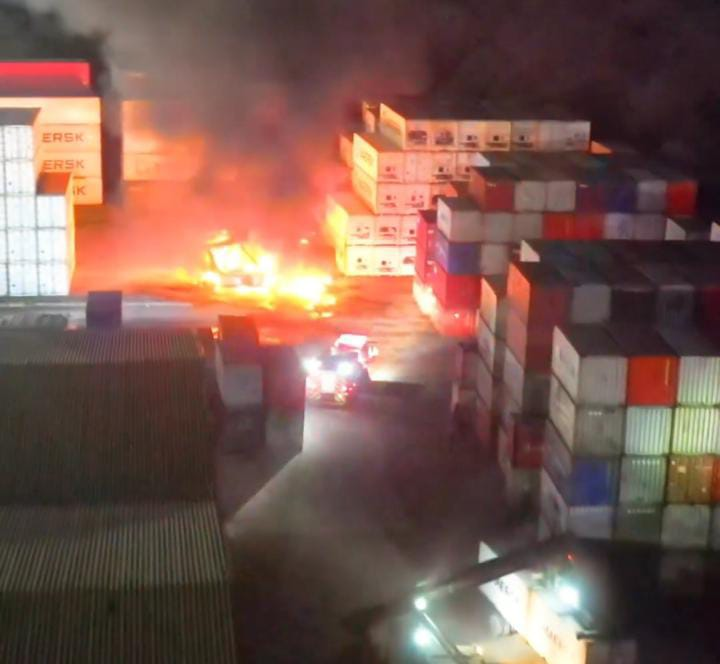 Incêndio em Guarujá