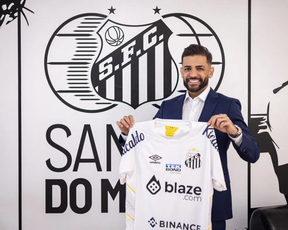 Júnior Caiçara é anunciado pelo Santos